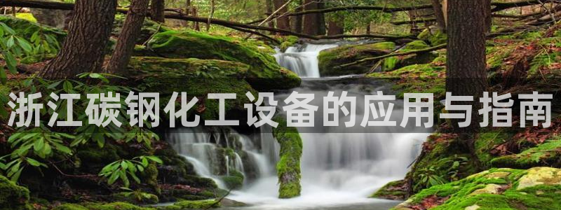 门徒娱乐游戏平台：浙江碳钢化工设备的应用与指南